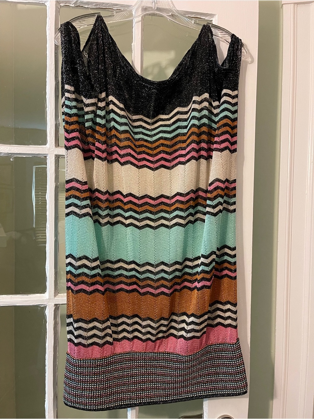 Missoni Stretch Knit Top - Black, Mint, Pink, Tan, Cream